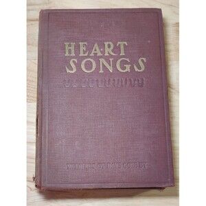 Vtg 1909 HEART SONGS Melodies Of Days Gone By Spine Is Coming Apart As Shown